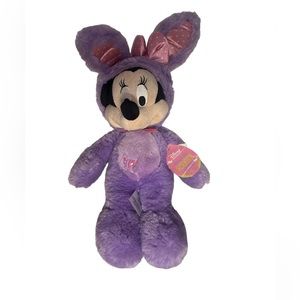 Disney Minnie Mouse Purple Marshmallow Scented 19" Easter Plush